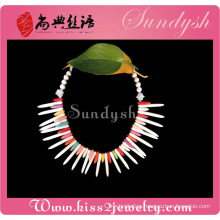 Guangzhou Wholesale Semi Stone Necklace Costume Jewelry